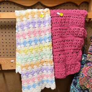 Colorful Crochet Blankets